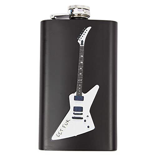 James Hetfield Fiaschetta con confezione regalo | 6 0z in acciaio inox | (N8P)