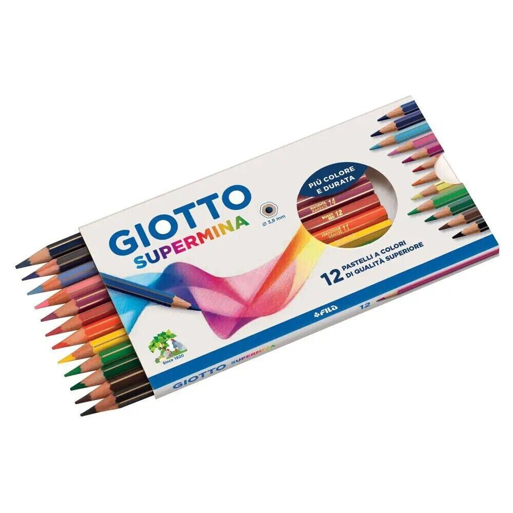 GIOTTO PASTELLI SUPERMINA CONF. 12 PZ