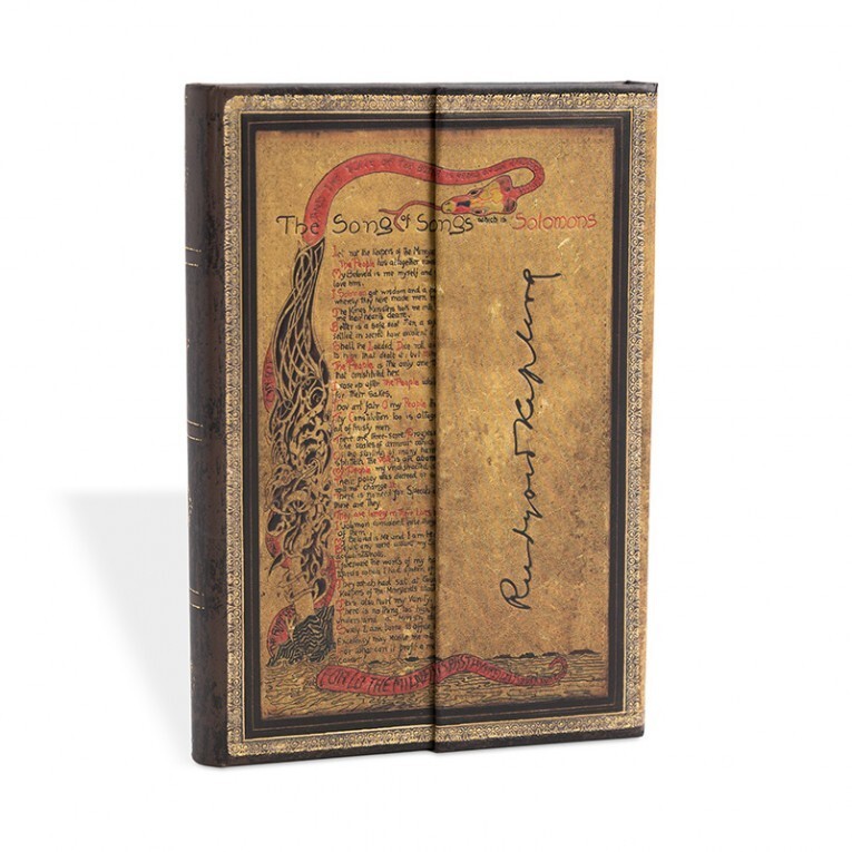 Diario a righe KIPLING CANTICO mini cm 10x14 PAPERBLANKS 144 pagine taccuino not