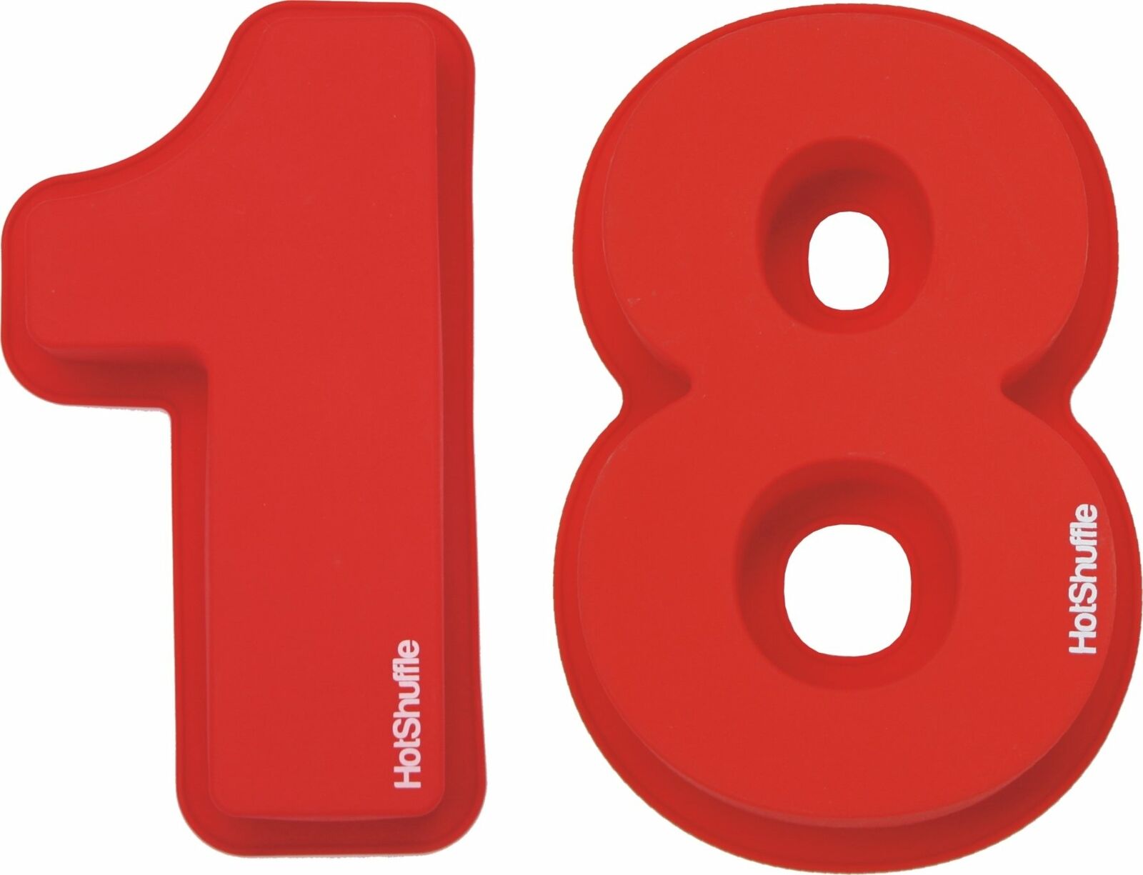 HotShuffle Grande Numero di Silicone 18 Tortiera Stampo XVIII Regalo di (U0x)