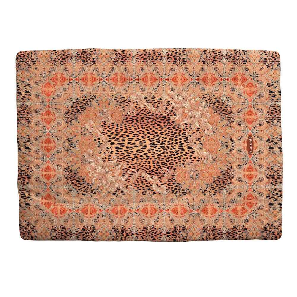 Plaid trapuntato Scaldotto PANTHER Originale 130x170 arancio