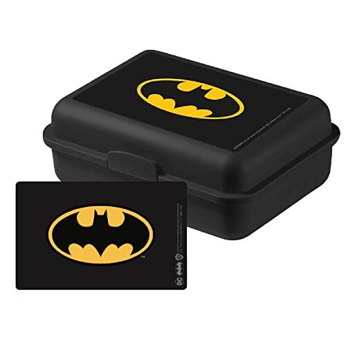 United Labels Batman Lunch Box Logo Comics Boxes Pouches (m0w)