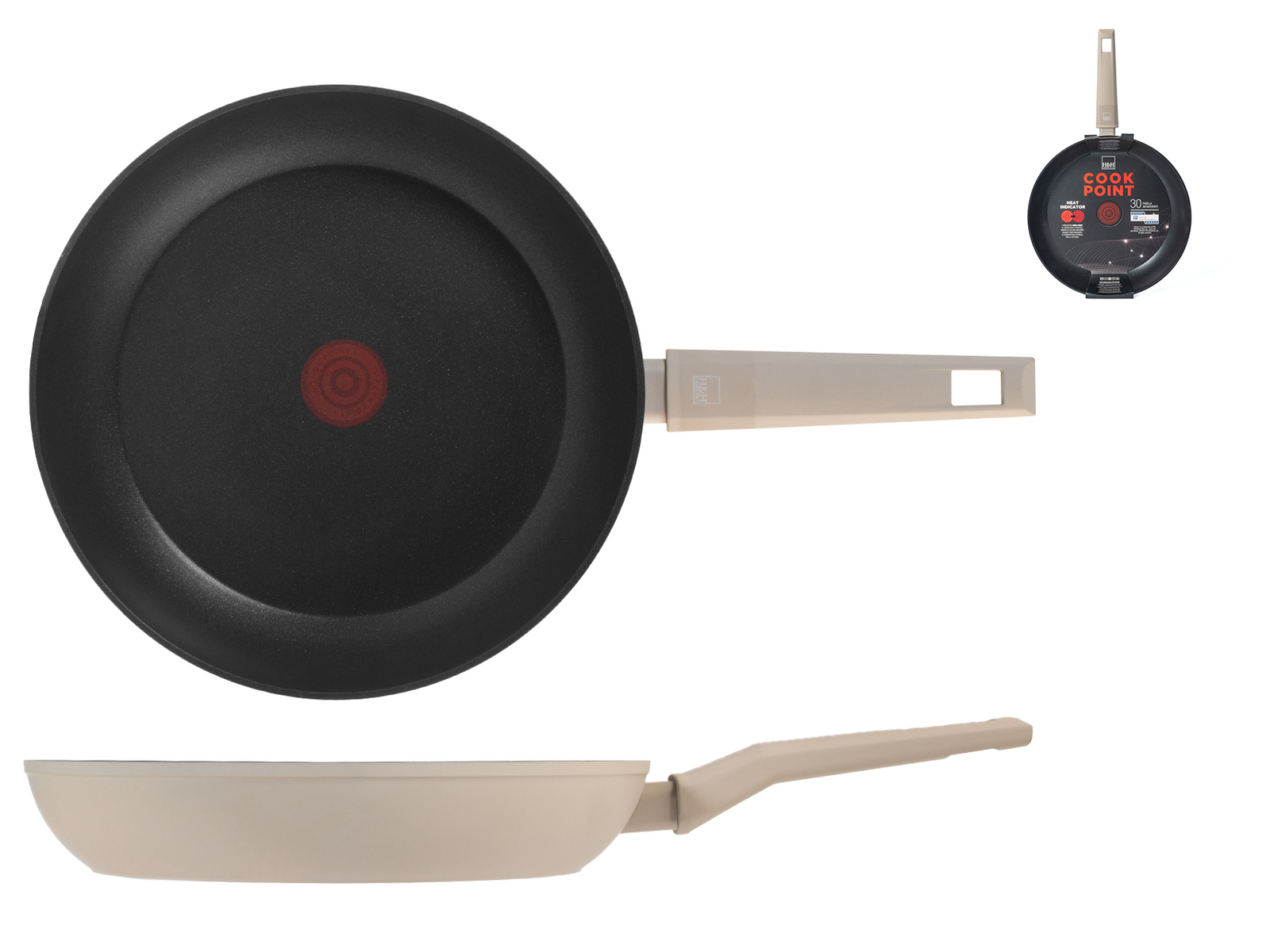 H&H Padella Antiaderente Cook Point Cm30