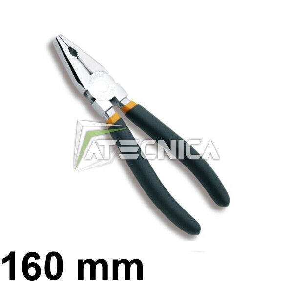 Pinza universale Beta 1150 160 mm cromata con manici isolati antiscivolo
