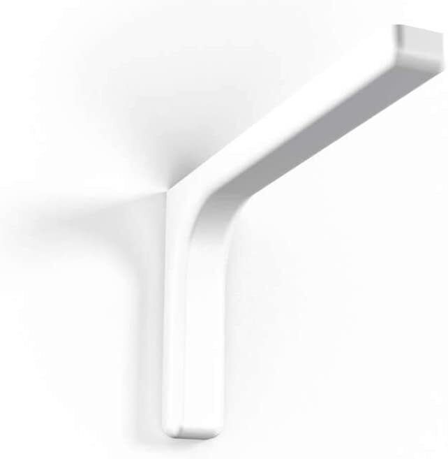BOLIS ITALIA - COPPIA REGGIMENSOLA LEOARDO CM.24 BIANCO CON VITI