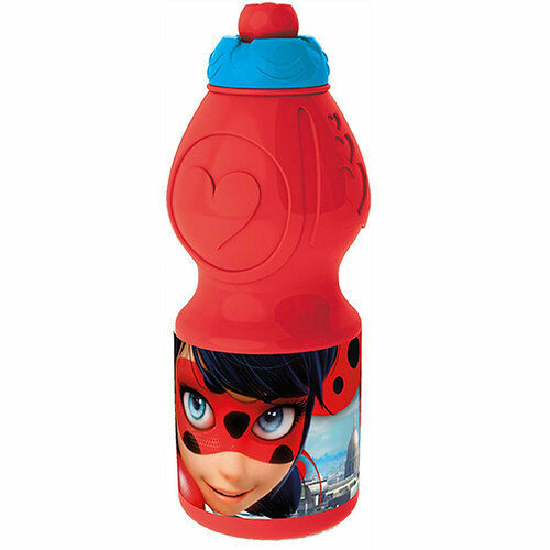 Borraccia in plastica 400 ml Ladybug Miraculous