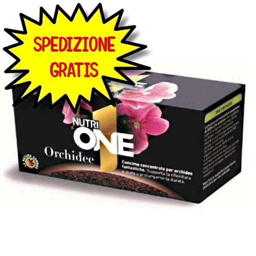 NUTRI ONE CONCIME LIQUIDO CONCENTRATO ONE ORCHIDEE CONFEZIONE FIALE 20 X 2 ML