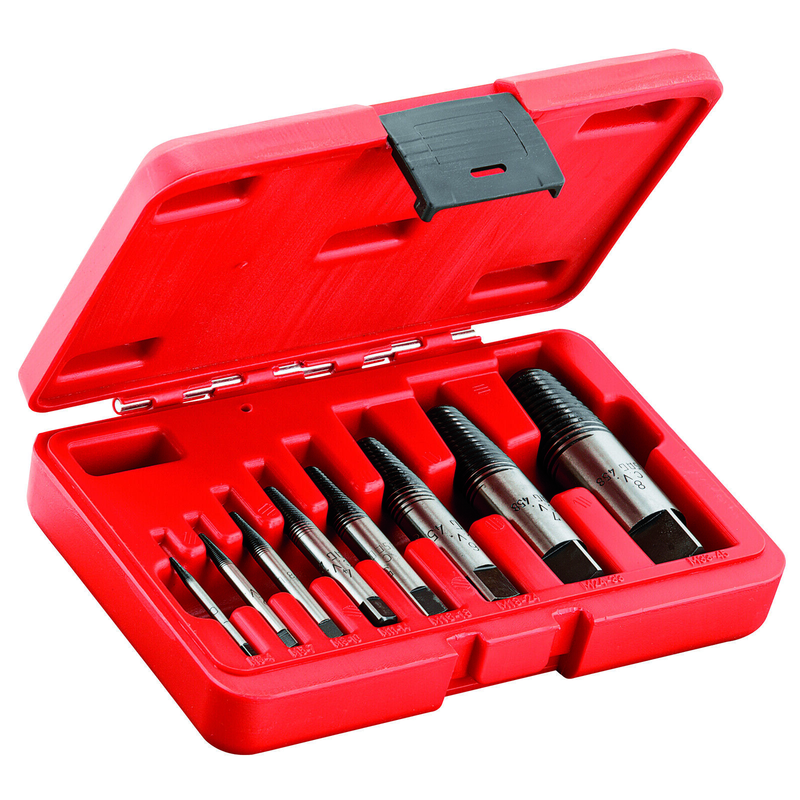 USAG 458 S8 SET SERIE 8 ESTRATTORI CONICI PER VITI E PRIGIONIERI SPEZZATI
