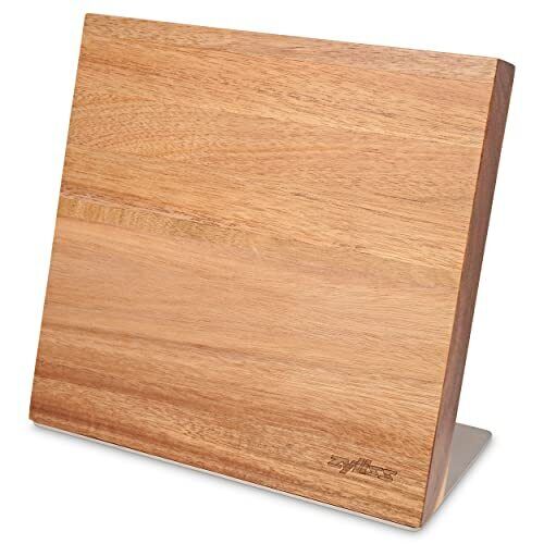 Zyliss E920281 Comfort Pro Ceppo Portacoltelli Magnetico, 22cm, Legno di (D2n)