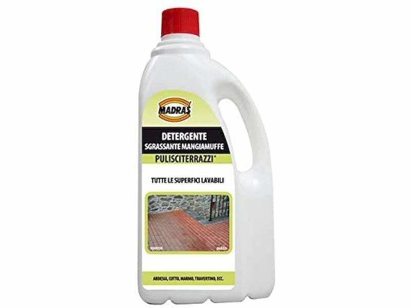 DETERGENTE SGRASSANTE MANGIAMUFFE PULISCI TERRAZZI MADRAS 1 LITRO