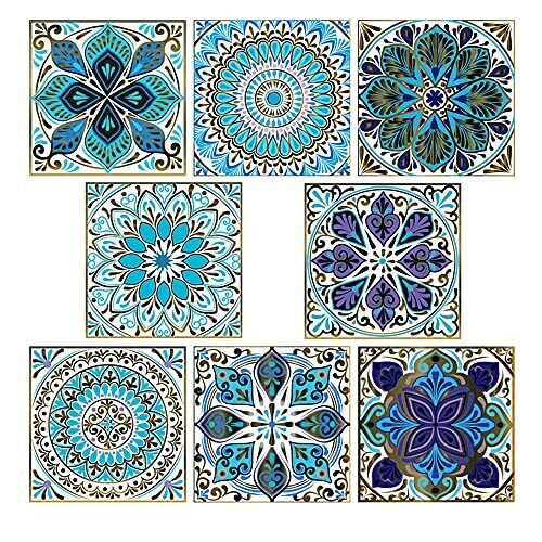 20 pezzi di piastrelle per backsplash, autoadesivi, impermeabili, per (w5L)