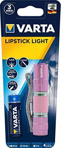 Varta 16617 Torcia LED Mano Lipstick Flashlight, 19 Lumen, 0,5 Watt a (L6d)