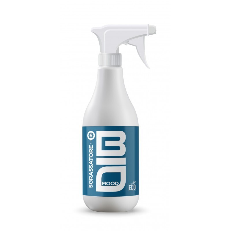 BIOMOOD Detergente SGRASSATORE 1L BIO Vegetale Sgrassa tutti i tipi di Superfici