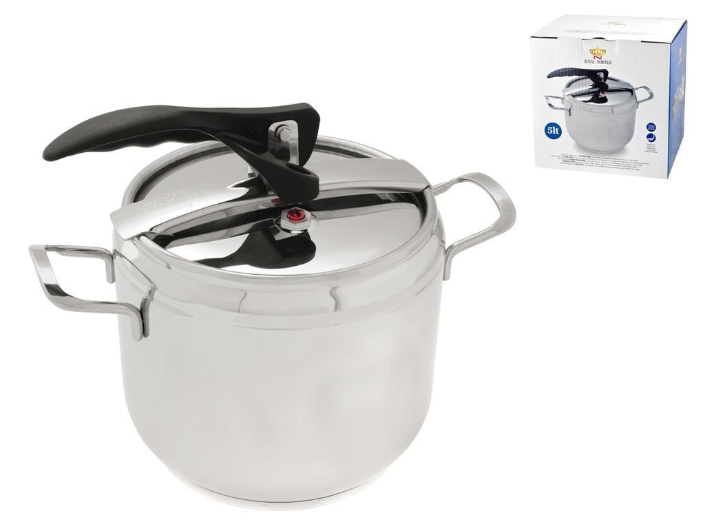 Pentola A Pressione Inox ROYAL NORFOLK Lt5