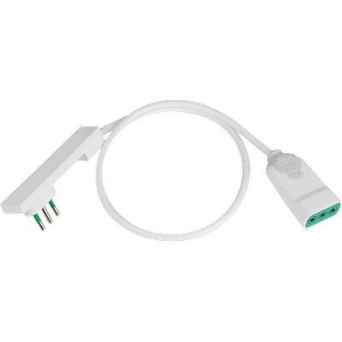 Prolunga lineare clock fme bianco 2p+t 10a n°xmmq 3x0,75 mt 1,0 Fanton