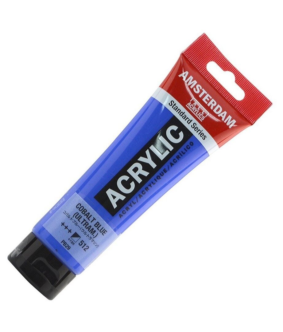 Acrilico  Standard 120 Ml. Blu Cobalto | Amsterdam
