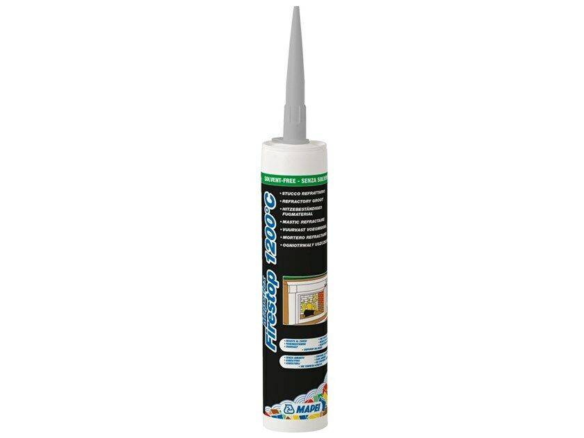 Mapeflex Firestop 1200° C Stucco Refrattario forni, camini, barbecue 300 ml.