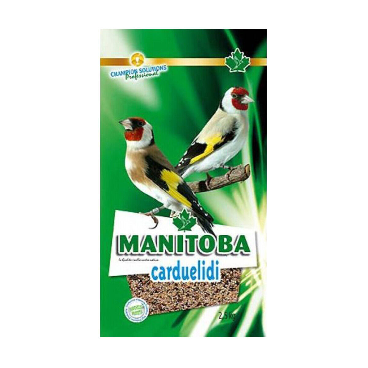 MANITOBA CARDUELIDI KG 2,5  MISCELA PER CARDELLINI SPINUS E CARDELLINI MAYOR