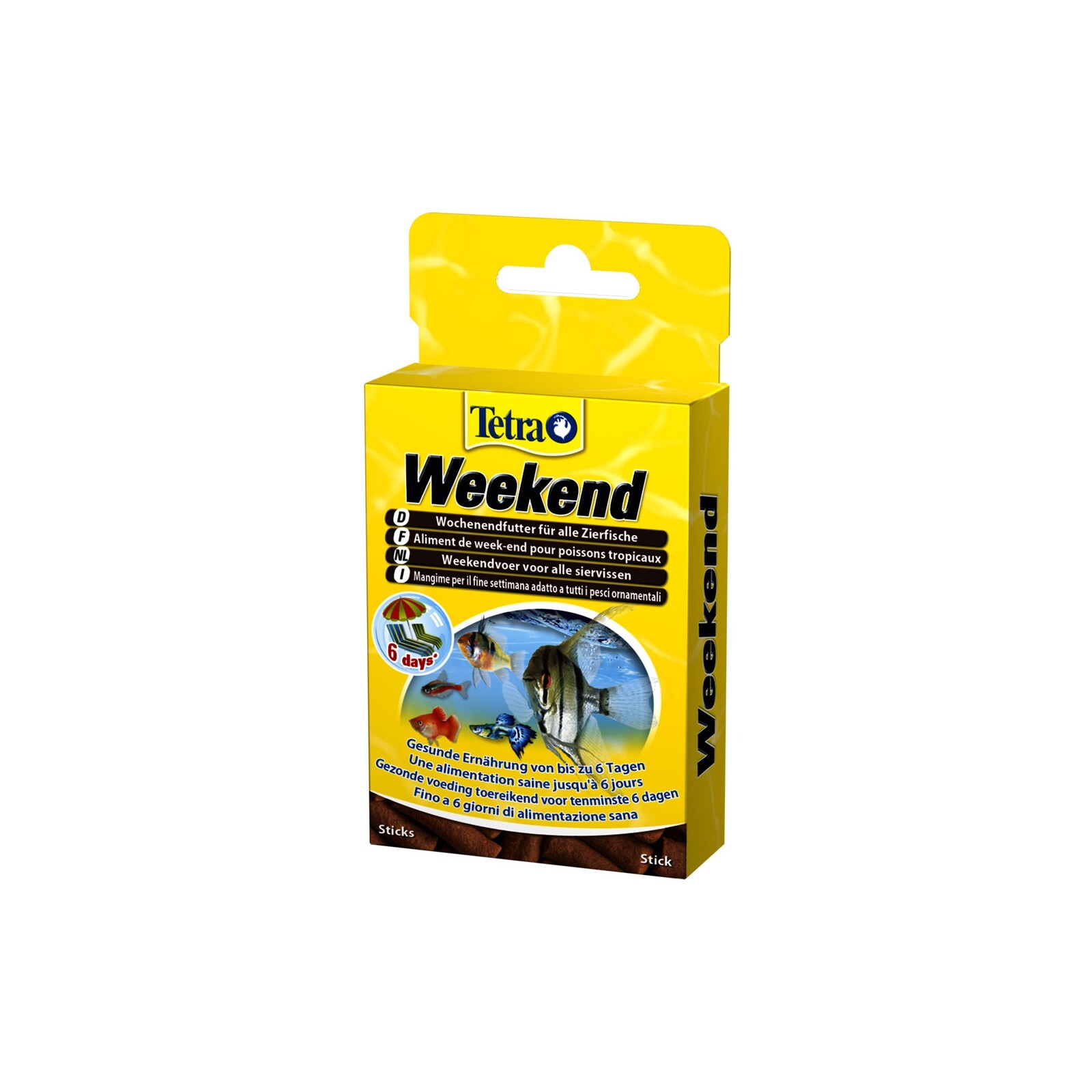 Tetra Weekend 20 stick Mangime in bastoncini per vacanza fuori casa 6 giorni