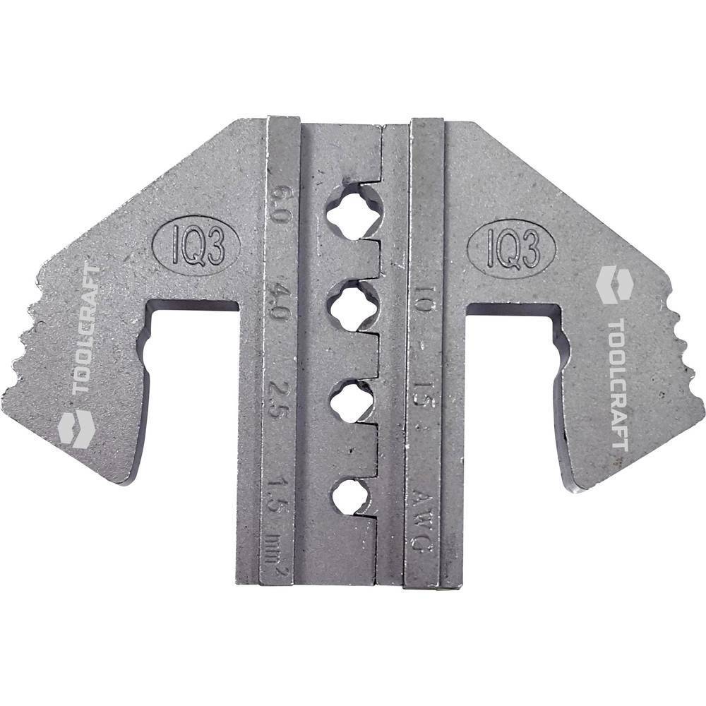 TOOLCRAFT PLE-IQ3 1595620 Matrice di crimpaggio Connettore per applicazioni
