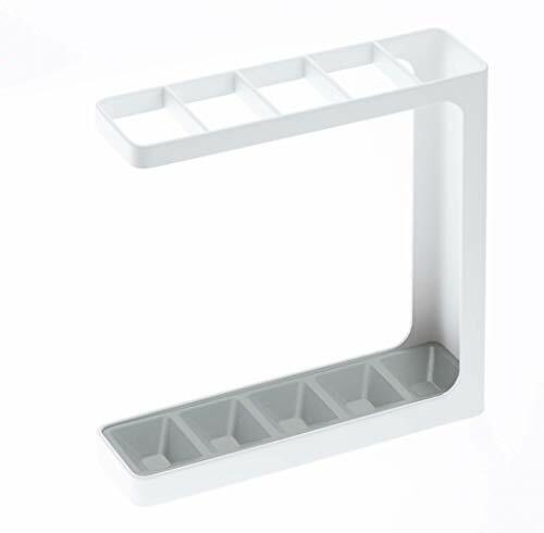 yamazaki Umbrella Stand Portaombrelli, Acciaio, Bianco, 24x7x27 cm (h6a)