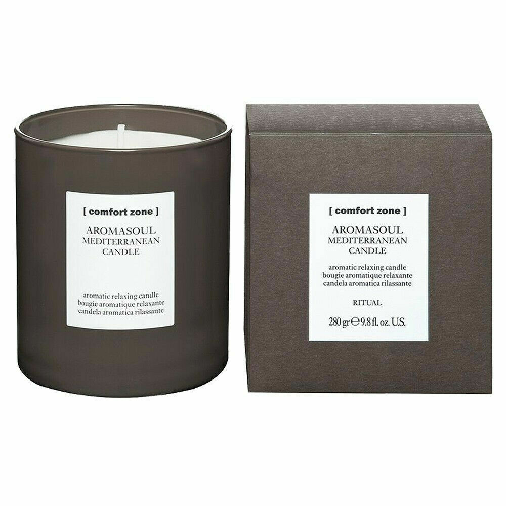 Comfort Zone Aromasoul Mediterranean Candle 280g  candela aroma rivitalizzante