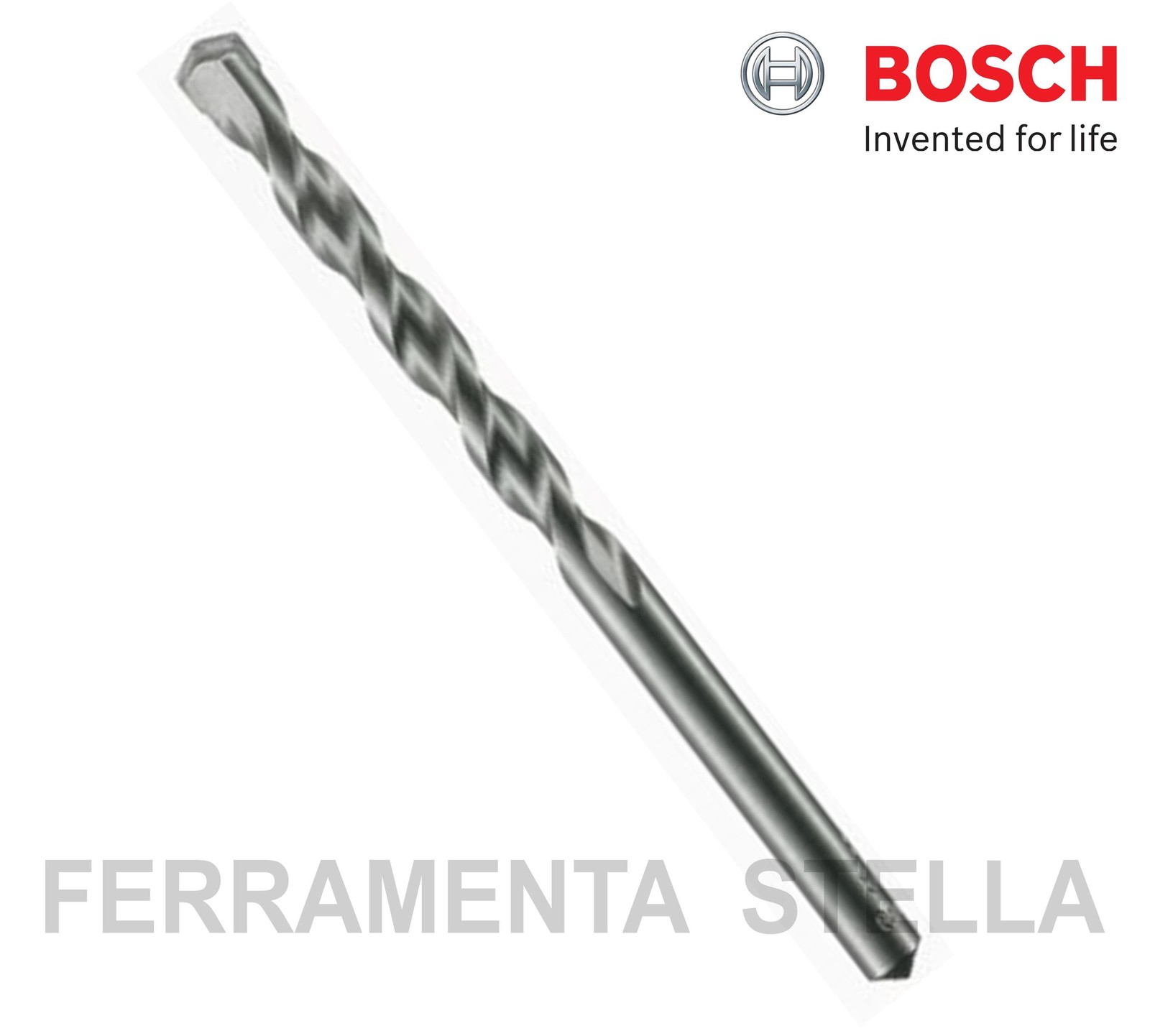 PUNTA PUNTE TRAPANO NO SDS BOSCH PER MURO 6X100 SILVER PERCUSSION CALCESTRUZZO