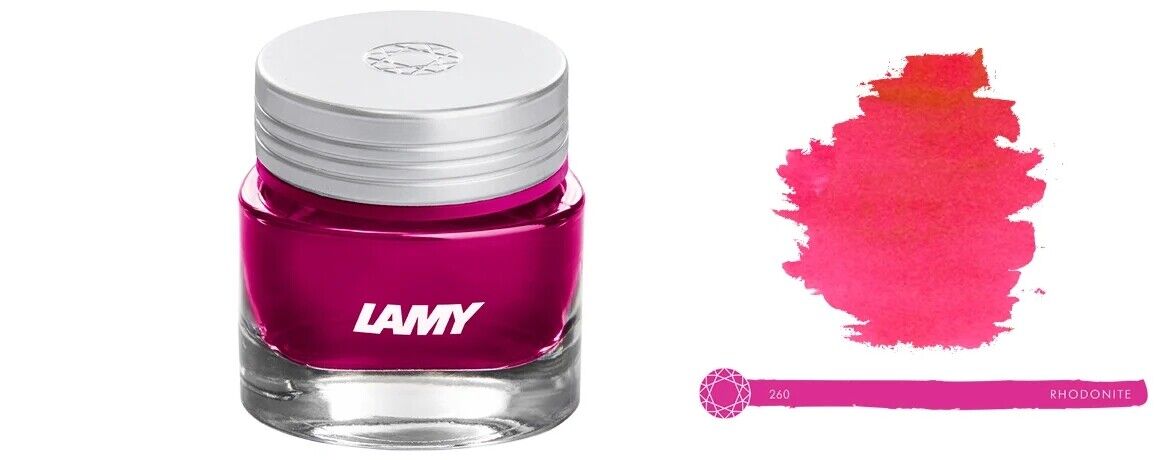 Lamy T53 Crystal Ink Rhodonite Boccetta d' inchiostro per stilografica 30ml 1333