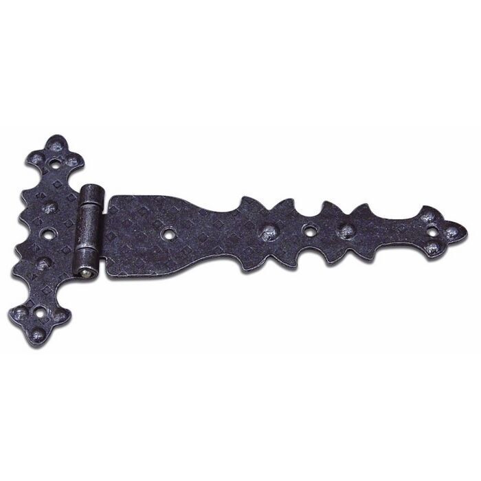 Cerniera In Ferro Battuto Ala Piana Orizzontale Art. 420B 182x92 mm