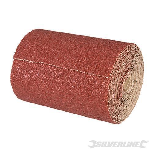 Silverline Ossido rullo di alluminio 5m Grana 120