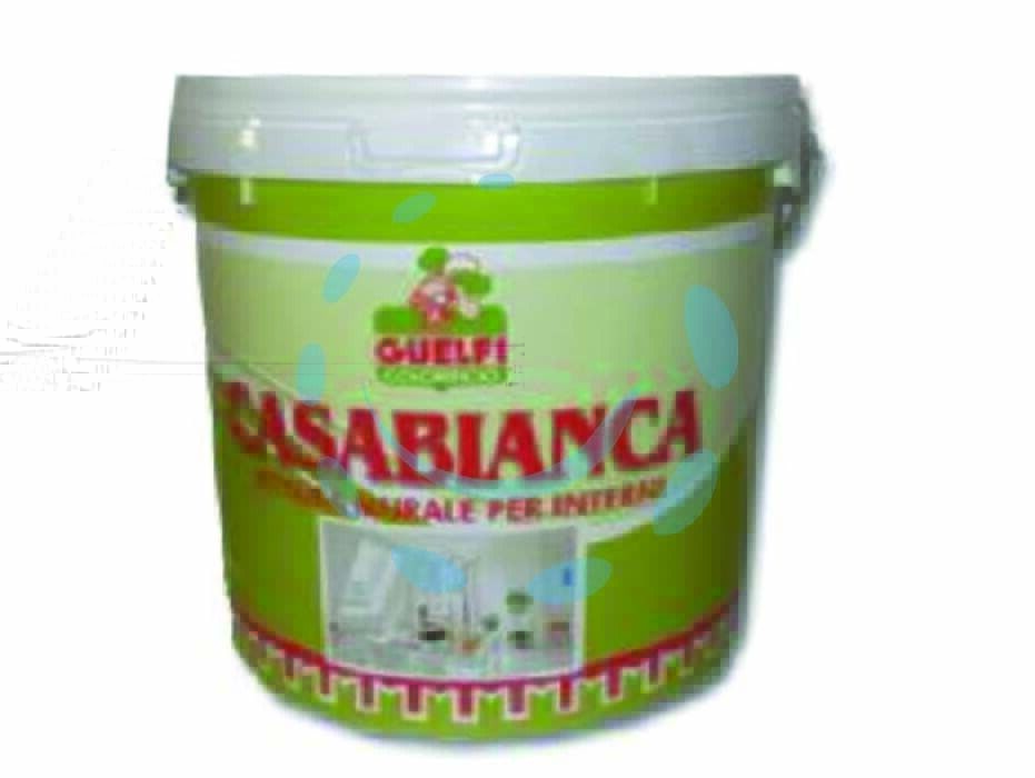 EuroStore07®  TEMPERA  CASABIANCA  PER INTERNI - lt.5 bianca -  FER-382700