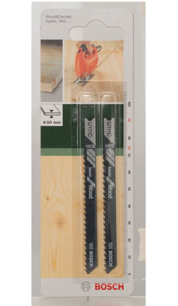 BOSCH - 2 LAME PER SEGHETTOALTERNATIVO HCS U111C