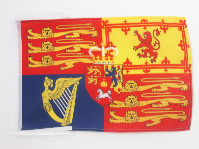 BANDIERA REALE DEL REGNO UNITO 45x30cm - BANDIERINA BRITANNICA – INGLESE – UK 30