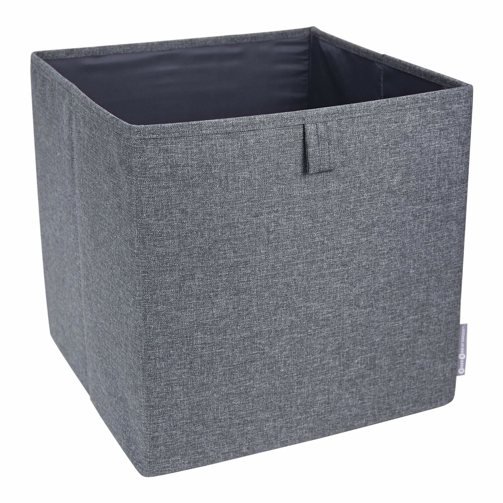 Bigso Box of Sweden 1010-Cubo portaoggetti in poliestere, colore: grigio, (d8T)