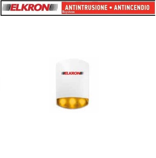 SIRENA ELKRON DA ESTERNO CON LAMPEGGIATORE HP600