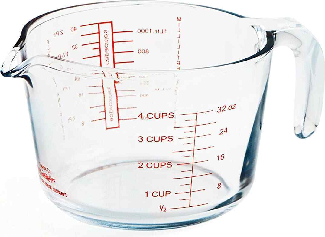 Caraffa 1 litro Vetro temperato O Cuisine 264B