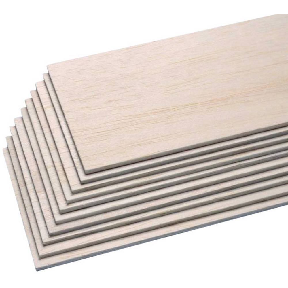 Pichler C6442 Tavoletta di balsa (L x L x A) 1000 x 100 x 2.5 mm 10 pz.