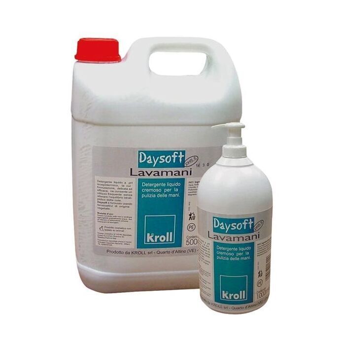 Detergente LiquidoCremoso Lavamani Daysoft 1 Litro con Dosatore