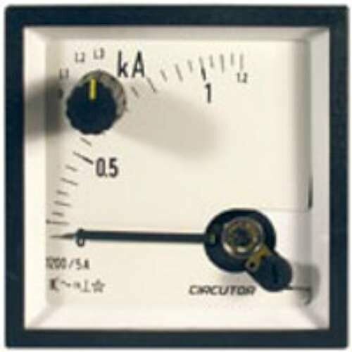 circutor sec – Amperometro sec 72 fa 2000/5 A, corrente alternata, (x7z)
