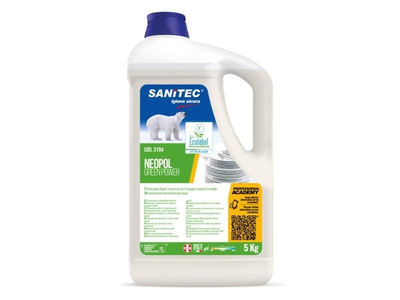 Detergenti lavapiatti Green Power Sanitec 5 kg 3104