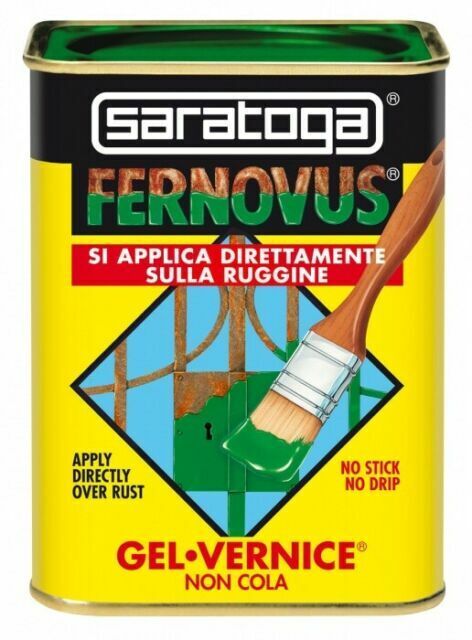 Saratoga FERNOVUS Smalto Gel Antiruggine 750ml - Rosso Brilliante (88601011)