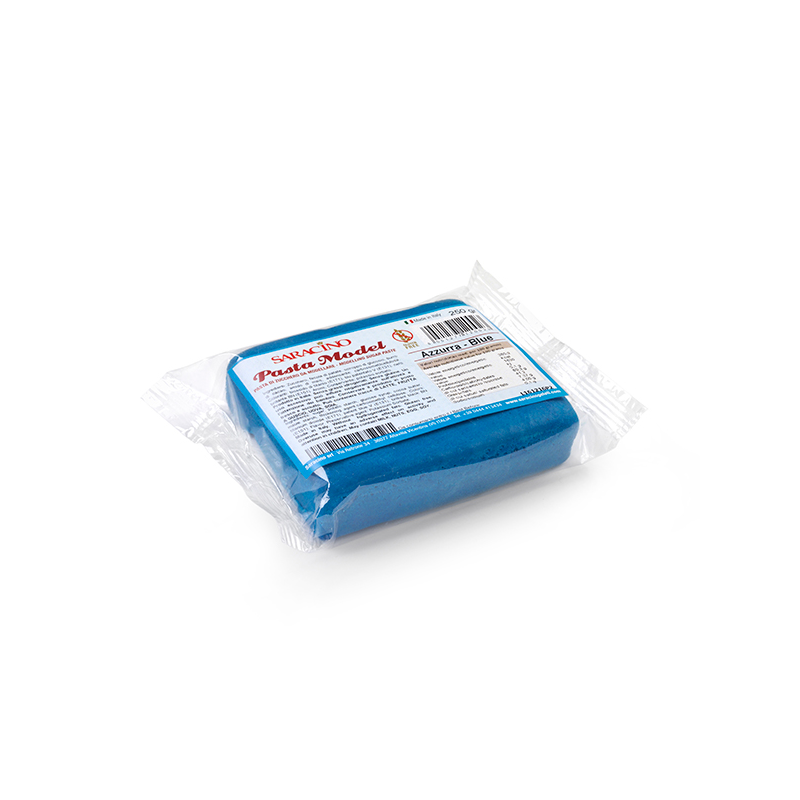 SARACINO PASTA DI ZUCCHERO Model 250gr. Azzurro DEC024K025