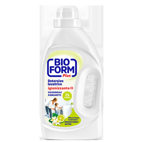 Bio Form Plus Liquido Lavatrice Bergamotto 25 Misurini 1625ml