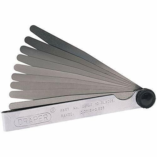 Draper 36174 Imperial AF - Set di 10 calibri per sensore, 0 - 0,1 cm, (S6t)