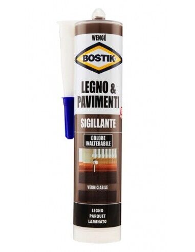 Bostik Sigillante Silicone Legno & Pavimenti Riempitivo Per Legno [Modello: Sili