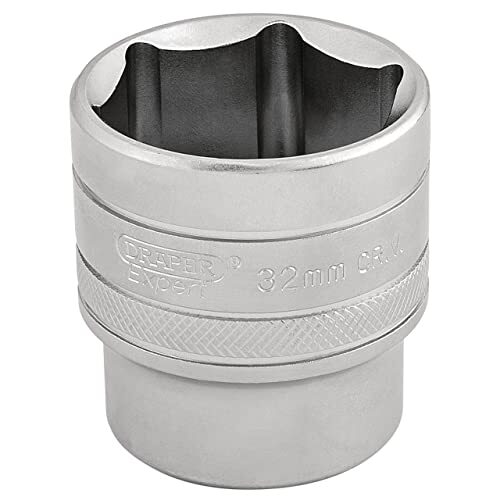 Draper 16622 - Chiave a bussola a 6 punte, attacco quadro da 1/2", dimensioni 32