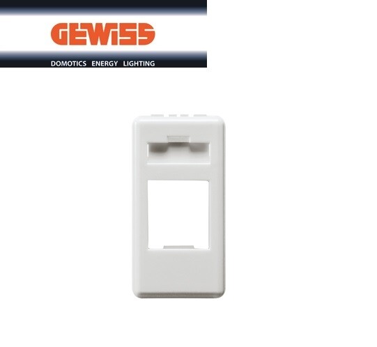 CONTENITORE PER RJ45 TIPO AVAYA GEWISS SYSTEM WHITE GW20267