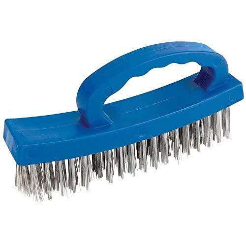 Draper tools 31077 - Spazzola metallica d-handle 160 millimetri