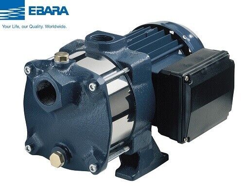 ELETTROPOMPA EBARA COMPACT AM/10 CENTRIFUGHE MULTISTADIO Monofase HP 1,00