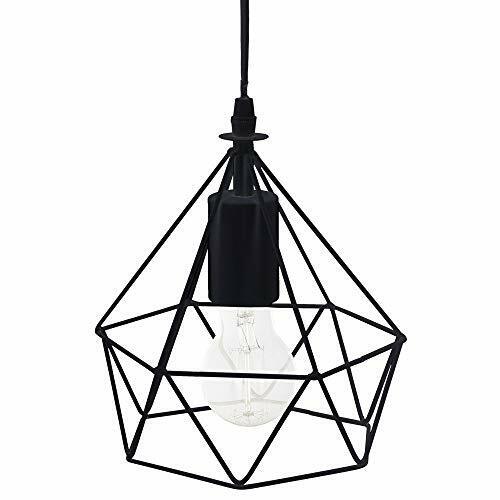 Sospensione metallica nera D19 H22 (i8g)